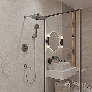 Душевая система Oliveeka Y OL-739902-CR хром купить в интернет-магазине сантехники Sanbest