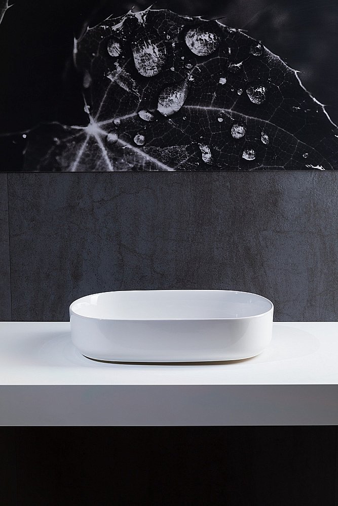 Раковина накладная Allen Brau Fantasy 55 4.11022.20 белая купить в интернет-магазине Sanbest