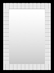 Зеркало Misty GLOSTER 60x84 белое в ванную от интернет-магазине сантехники Sanbest