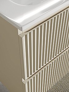 Тумба с раковиной Sancos SNOB R SNR80CE 80 Beige Soft для ванной в интернет-магазине Sanbest