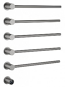 Полотенцесушитель электрический встраиваемый WONZON & WOGHAND HAMBURG, Брашированный никель (WW-AL315-BR) купить в интернет-магазине сантехники Sanbest