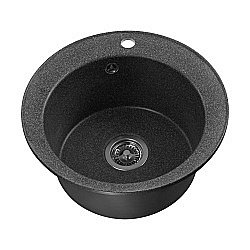 Кухонная мойка Акватон Шелли 50 1A734732SS210 графит купить в интернет-магазине сантехники Sanbest