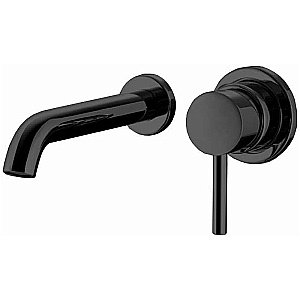 Смеситель для раковины Bossini Oki Z005302.073 черный купить в интернет-магазине сантехники Sanbest