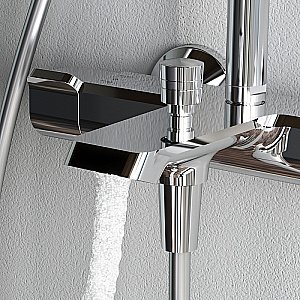 Душевая система AM.PM Func F078F500 хром купить в интернет-магазине сантехники Sanbest