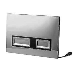 Кнопка для инсталляции Azario NEW AZ-008.02 хром купить в интернет-магазине сантехники Sanbest