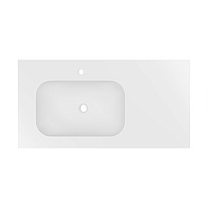 Раковина Vincea Elise VCB-4EL100MW белый матовый купить в интернет-магазине Sanbest