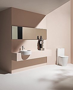 Раковина Laufen Living City 8.1343.1.000.104.1 белая купить в интернет-магазине Sanbest