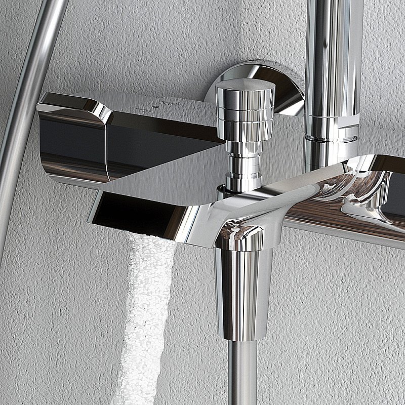 Душевая система AM.PM Func F078F500 хром купить в интернет-магазине сантехники Sanbest