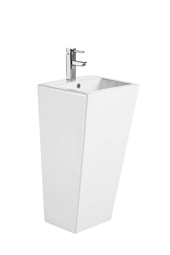 Напольная раковина CeruttiSpa Vito 44 CT7663 белая купить в интернет-магазине Sanbest