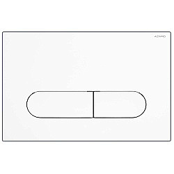 Кнопка для инсталляции Azario NEW AZ-004.01 белая купить в интернет-магазине сантехники Sanbest