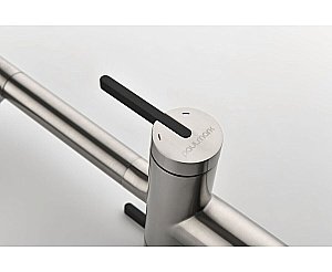 Смеситель для кухни Paulmark Gravity Gr213888-BS нержавеющая сталь купить в интернет-магазине сантехники Sanbest