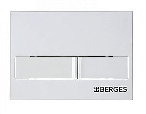 Унитаз подвесной Berges GAMMA 42428с инсталляцией, белый/кнопка белая Soft Touch купить в интернет-магазине Sanbest