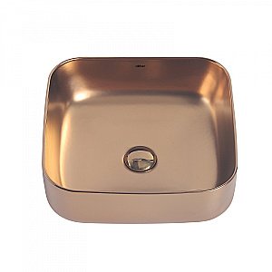 Раковина накладная ABBER Rechteck AC2211MRG розовое золото матовое купить в интернет-магазине Sanbest