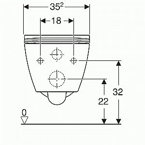 Унитаз подвесной Geberit Smyle 500.685.01.1 белый, с крышкой микролифт, безободковый купить в интернет-магазине Sanbest