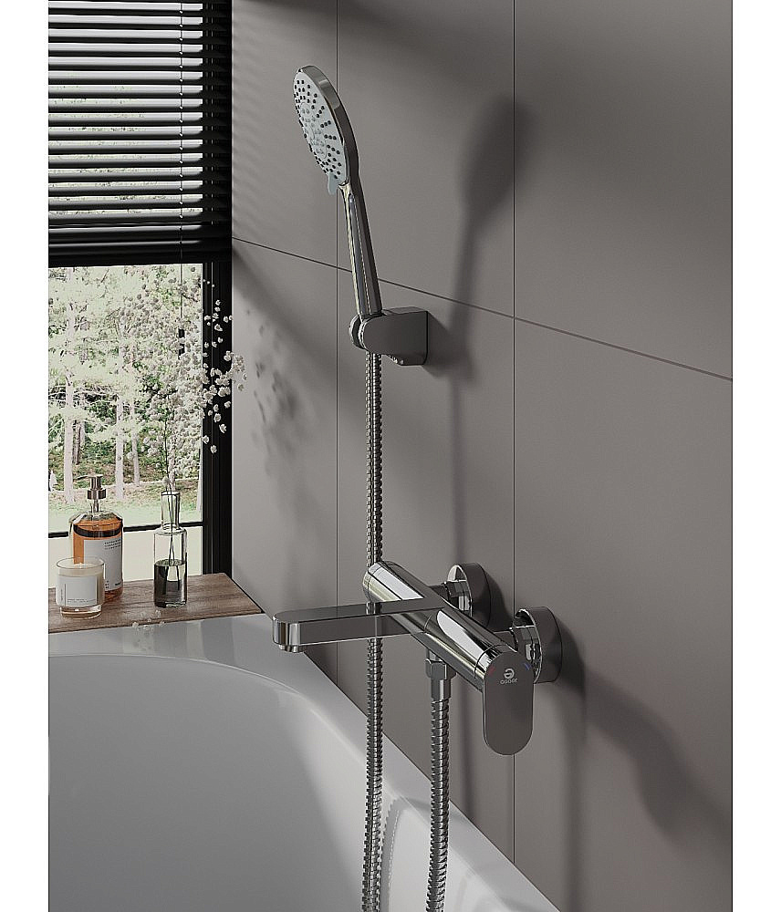 Смеситель для ванны Agger Sweet A2710000 хром глянцевый купить в интернет-магазине сантехники Sanbest