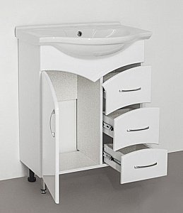 Тумба с раковиной Style Line Эко Стандарт №22 65 для ванной в интернет-магазине Sanbest