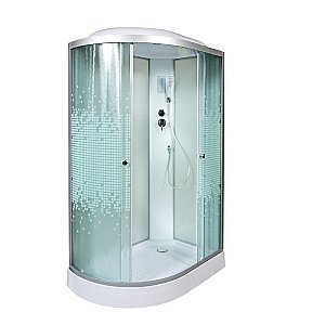 Душевая кабина DTO Серия L 902 с электрикой 120x80 купить в интернет-магазине Sanbest