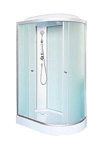 Душевая кабина DTO LM 902EL 120х80 стекло матовое/профиль хром купить в интернет-магазине Sanbest