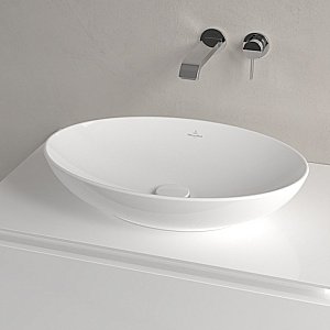Раковина Villeroy&Boch Loop & Friends 4A470101 альпийский белый купить в интернет-магазине Sanbest