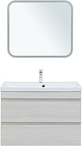 Тумба с раковиной Aquanet Нота New 334206 100 дуб холден для ванной в интернет-магазине Sanbest