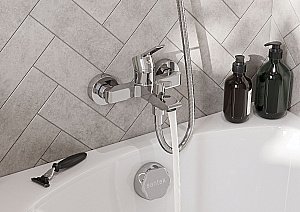 Смеситель для ванны Santek Найра WH5A10001C001 хром купить в интернет-магазине сантехники Sanbest