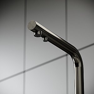 Смеситель для кухни Sancos Foster SC4014GG вороненая сталь купить в интернет-магазине сантехники Sanbest