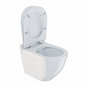 Унитаз подвесной IDDIS Cloud CLORDSEi25 безободковый, с крышкой микролифт купить в интернет-магазине Sanbest