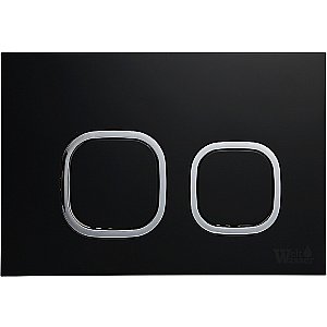 Инсталляция для унитаза WeltWasser WW AMBERG 497 BL с черной кнопкой купить в интернет-магазине сантехники Sanbest