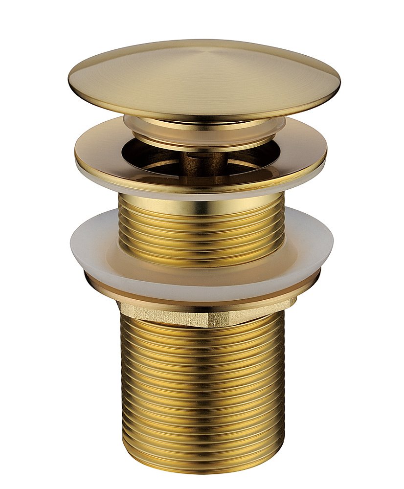 Донный клапан Boheme 612/2-MG матовое золото купить в интернет-магазине сантехники Sanbest