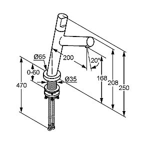 Смеситель для кухни Kludi NewWaves 579040575 купить в интернет-магазине сантехники Sanbest