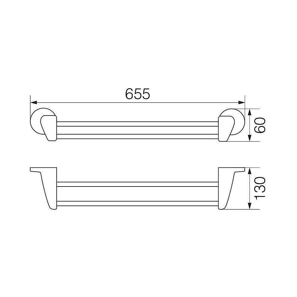Полотенцедержатель Veragio Oscar OSC-5222.CR купить в интернет-магазине сантехники Sanbest