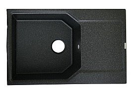 Мойка кухонная Kaiser KMM-5178 BW черная купить в интернет-магазине сантехники Sanbest