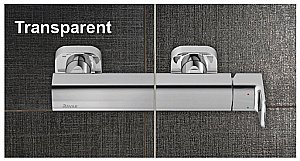 Шторка для ванной Ravak Chrome Rosa CVSK1 140/150 85 купить в интернет-магазине Sanbest