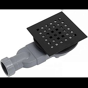 Сифон для поддонов BelBagno Uno TRAY-AS-UNO-NO черный матовый купить в интернет-магазине сантехники Sanbest