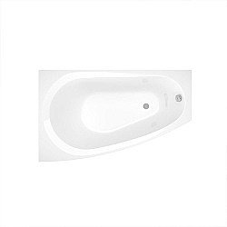 Ванна AlbaSpa Baline ВАС013000Л100 150х90 белая/левая купить в интернет-магазине сантехники Sanbest