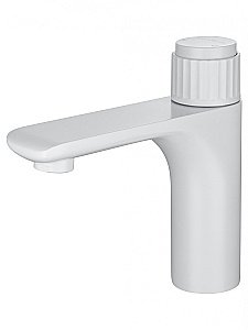 Смеситель для раковины WONZON & WOGHAND CLICK, Белый матовый (WW-A40412-MW) купить в интернет-магазине сантехники Sanbest