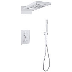Душевая система ABBER Weiss Insel AF8052W белый купить в интернет-магазине сантехники Sanbest