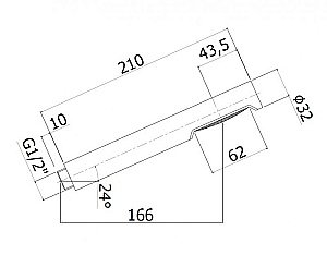 Душевая лейка Cezares CZR-B-D1F-BIO Белый матовый купить в интернет-магазине сантехники Sanbest