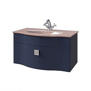 Тумба с раковиной Caprigo Nokturn 80 цвет на заказ/раковина стекло капучино для ванной в интернет-магазине Sanbest