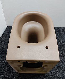 Унитаз приставной Kerasan Nolita 5318 Bruno matt, безободковый купить в интернет-магазине Sanbest