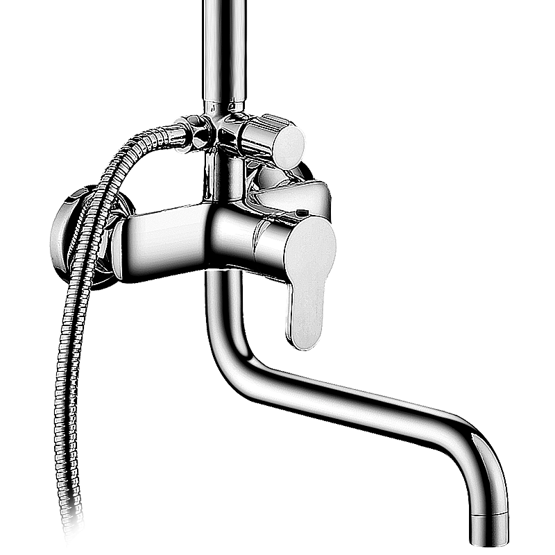Душевая система Elghansa 2306683-2L (Set-17) хром купить в интернет-магазине сантехники Sanbest