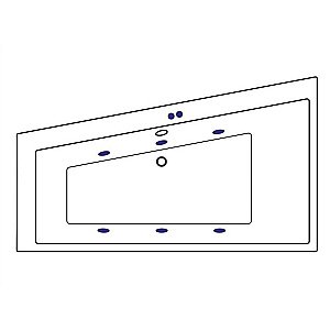 Ванна акриловая EXCELLENT Sfera SOFT WAEX.SFL17.SOFT.CR 170x100 белая с гидромассажем купить в интернет-магазине Sanbest