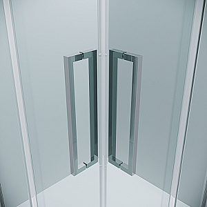 Душевой уголок Grossman Cosmo 90х90 300.K33.02.9090.10.00 стекло прозрачное/профиль хром купить в интернет-магазине Sanbest