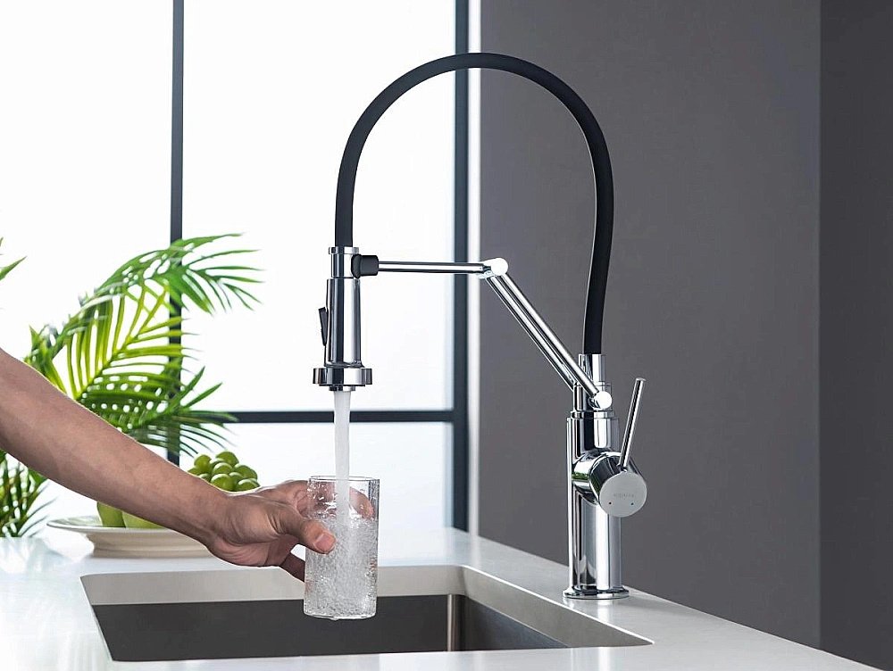 Смеситель для кухни Aquatek Европа AQ1388CR хром купить в интернет-магазине сантехники Sanbest
