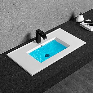 Раковина Ceramalux N 91 YJ-803-90 белая купить в интернет-магазине Sanbest