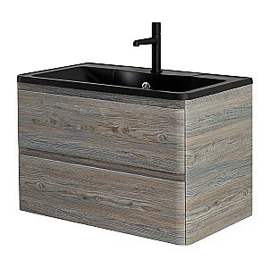 Тумба с раковиной BelBagno ALBANO 80 подвесная Pino Scania для ванной в интернет-магазине Sanbest