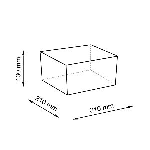 Корзина WasserKRAFT Wiese WB-840-S купить в интернет-магазине сантехники Sanbest