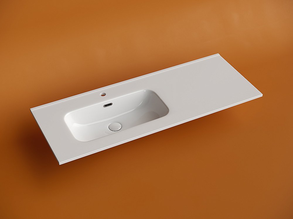 Раковина накладная мебельная Ceramica Nova Grace CN7006R/CN7006L белый купить в интернет-магазине Sanbest