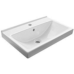 Раковина Sanita Luxe Fest 60 FST60SLWB01 белая купить в интернет-магазине сантехники Sanbest