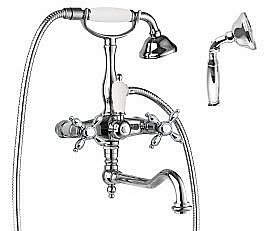 Смеситель для ванны Cezares NOSTALGIA-VDF-01-M хром купить в интернет-магазине сантехники Sanbest